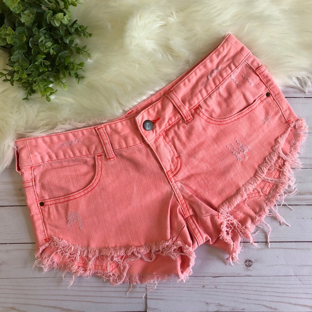 Billabong Coral Laneway Fringe Shorts